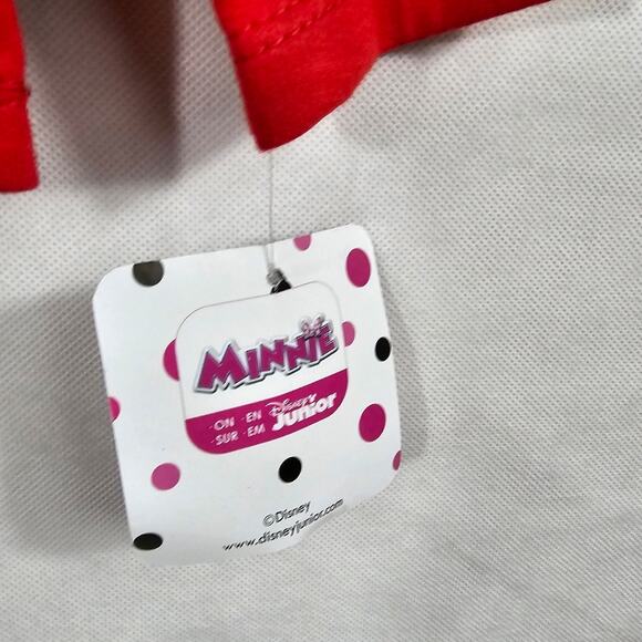 Minnie Mouse Long-sleeved Tee with Tie NWT Toddler Size 3T - Picture 5 of 6